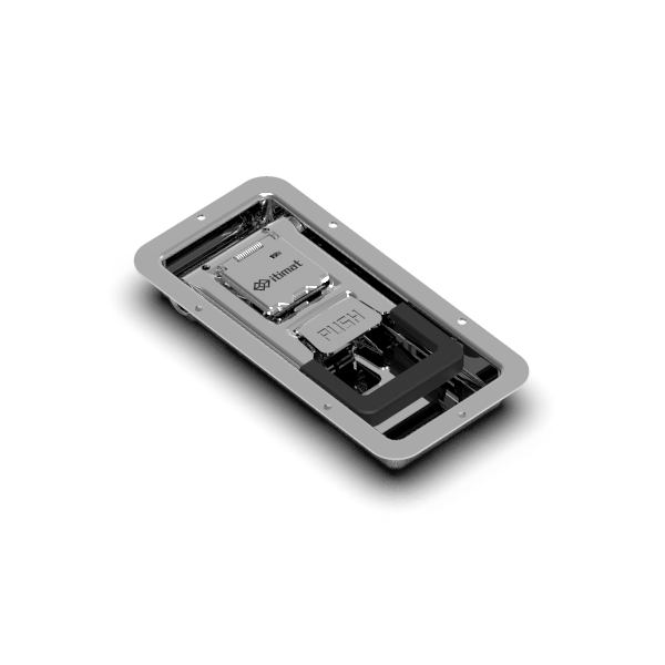 Gömme kilit küçük anahtarlı asma kilitli